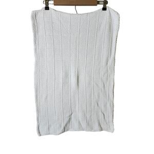 SMITH & JOHNSON DRY GOODS Ivory Woven Stretch STANDARD Pillow Sham - Qty 1